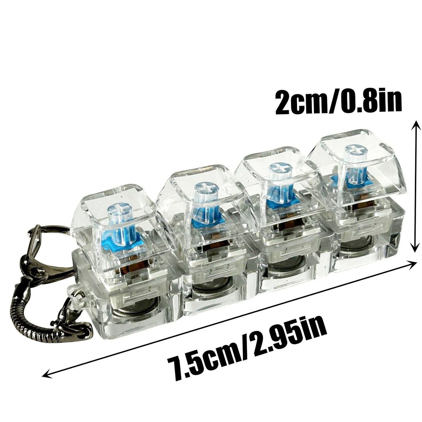 Mini Fidget Tappy Keyboard